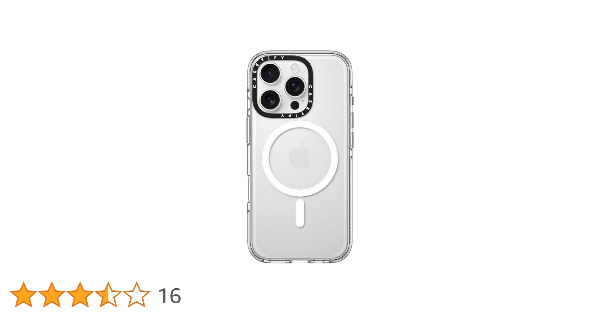 Amazon.co.jp: CASETiFY クリア MagSafe 対応 iPhone 16 Pro